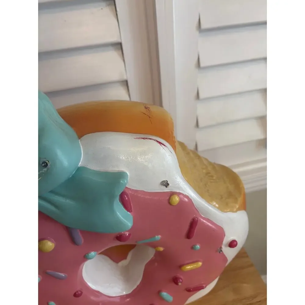Donut Christmas Ornament Large‎ Light Up Decoration